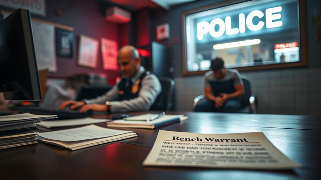 legal orders for arrests